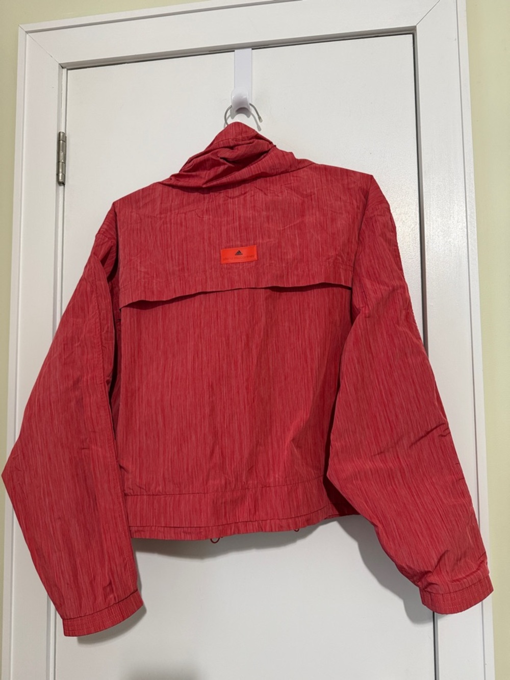 Adidas by Stella McCartney Red Cropped Utility Jacket size S - Picture 6 of 6